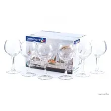 Бокал для вина стеклянный "French brasserie" (6 шт.; 280 мл)