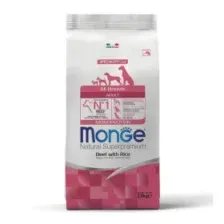Сухой корм для собак Monge Speciality Line Monoprotein с говядиной и рисом (2.5 кг)
