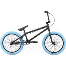 Велосипед STARK Madness BMX 4 2025 (серо-фиолетовый/черный/синий)