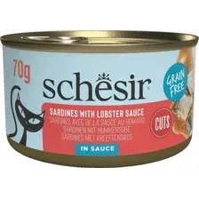 Консервированный корм для собак Schesir Паштет Grill сардина в соусе из лобстера 70 г