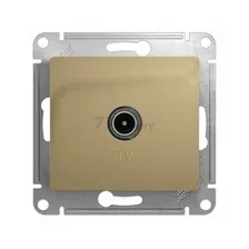 Розетка телевизионная Systeme Electric Glossa GSL000493