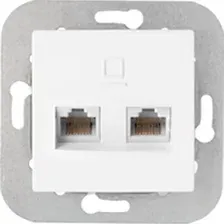 Розетка компьютерная Bylectrica Уют РК216-011