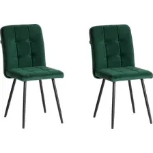 Стул TetChair Medeo LT (велюр, Deep Forest изумруд, 2 шт)