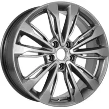 Литые диски KDW KD1830 18x7&quot 5x114.3мм DIA 66.6мм ET 37мм Grey Painted