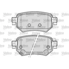 Тормозные колодки дисковые задняя ось VALEO 601688