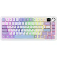 Клавиатура AJAZZ AK820 MAX PLUS Murad Switch (фиолетовый/белый/синий)