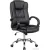 Офисное кресло SitUp Rapid chrome (экокожа Black/Black)