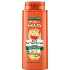Шампунь для волос FRUCTIS SOS-восстановление с активным концентратом фруктов укрепляющий, 700 мл