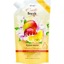 Крем-мыло жидкое Вiтэкс Exotic Fresh, манго и магнолия, 750 мл