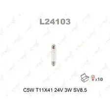 Автолампа светодиодная SV8.5-8 LYNXAUTO L24103 C5W 24