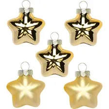 Елочная игрушка Inge's Christmas Classic Gold Звезды 12004P047