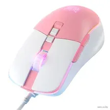 Мышь Onikuma CW916 Milky Pink