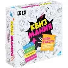 Настольная игра Dream Makers Квизмания. Идем в школу / 2502C