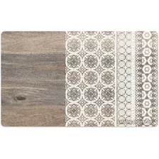 Коврик под миску TarHong Moroccan Wood (древесный с рисунком)