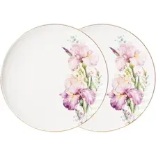 Набор тарелок Lefard Irises 590-497