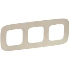 Рамка Legrand Valena Allure 754383 (тиснение, бежевый)