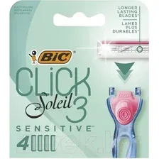 Бритвенный станок BIC Click Soleil 3 Sensitive (4 шт)