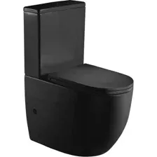 Унитаз напольный Gid Tr2177BL (черный матовый)