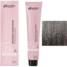Крем-краска для волос Sergio Professional Color&amp;Blonde 8.01 блондин легкий пепельный