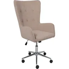 Кресло BELLA (Белла) XL chrome Kiton 714 Powder велюр/пудровый
