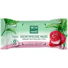 Мыло Чистая линия Клубника 75 г