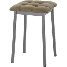 Табурет AMC Comfort 7К4.4 (кожзам, какао/графит)