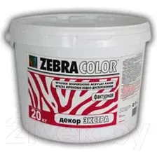Краска Zebracolor Декор Экстра (15кг, белый)