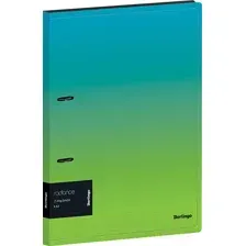 Папка для бумаг Berlingo Radiance / RB4_2D003 (голубой/зеленый)