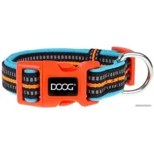 Ошейник Doog Neon Beethoven COLBEET-S (черный/оранжевый/голубой)