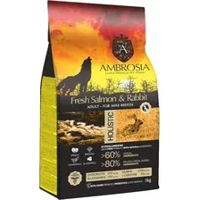 Сухой корм для собак Ambrosia Adult Mini Breeds Fresh Salmon & Rabbit (для мелких пород с лососем и кроликом) 5 кг