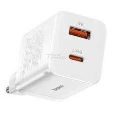 Сетевое зарядное устройство BASEUS Super Si Pro Quick Charger White (CCSUPP-E02)
