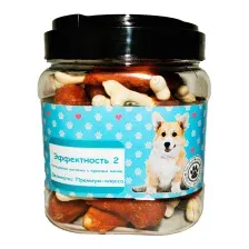 Лакомство для собак O'dog Эффектность 2. Кальциевая косточка с куриным мясом 750 г