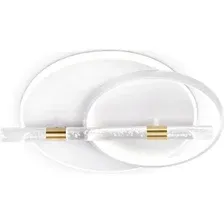 Потолочный светильник Ambrella Comfort FL5007 WH/GD (белый/золото)