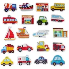 Мозаика/пазл Puzzle Time Веселый транспорт Макси-пазлы 4868652 (29 эл)