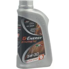 Моторное масло G-Energy Synthetic Super Start 5W-30 1л API SN/CF (Л)