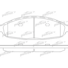 Колодки тормозные дисковые передн CHRYSLER Pacifica 04-07 PATRON PBP7000