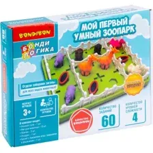 Настольная игра Bondibon БондиЛогика Мой первый умный зоопарк ВВ6112