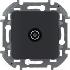 Розетка Legrand Inspiria 673863 (антрацит)