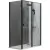 Душевой уголок Allen Brau Priority 140x90 / 304240 (черный браш)