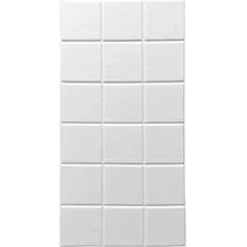 Мягкая стеновая панель UG HOME Самоклеющаяся 300x300x9мм / ФП.2-БЛ (2шт, белый)