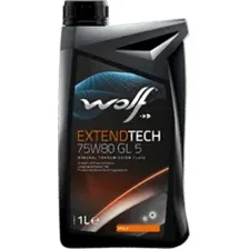 Масло трансмиссионное 75W80 WOLF ExtendTech