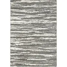 Ковер для жилой комнаты Sahan Alvita 8330A-S-D-GREY-CREAM K25 (1x2)