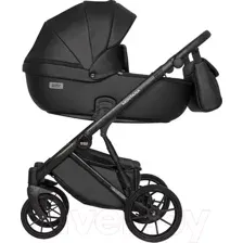 Детская универсальная коляска Riko Montana Ecco 3 в 1 (12/черный)