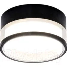 Точечный светильник Ambrella TN5506 SBK/CL (черный песок/прозрачный)
