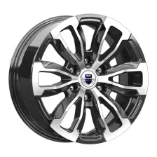 Литой диск K&K Меконг 18x7.5" 6x139.7мм DIA 75.1мм ET 42мм Алмаз черный