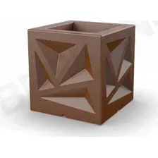 Кашпо Berkano Icelandic Cube DB (коричневый)