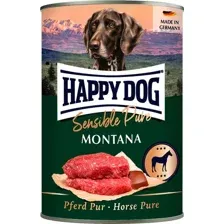 Консервированный корм для собак Happy Dog Sensible Pure Montana Конина 800 г