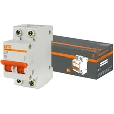 Выключатель автоматический TDM Electric ВА 47-63 2Р 25А (C) 4.5кА SQ0218-0012