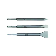 Набор зубил SDS-Plus MILWAUKEE 3 штуки