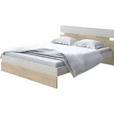 Кровать PROxSON Milton 180x200 (дуб шамони светлый 124/бунратти)